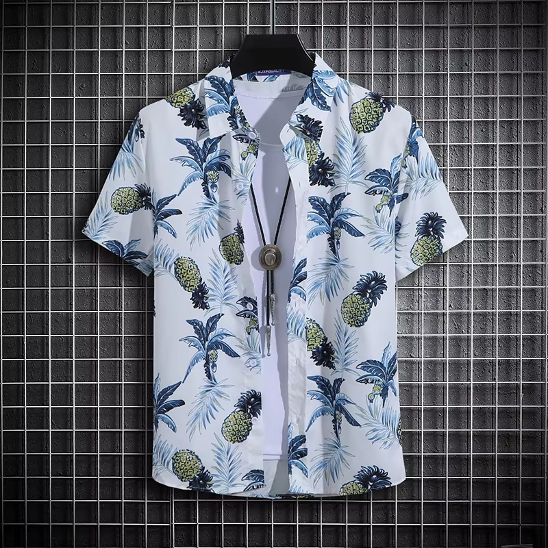 Chemise hawaïenne pour hommes