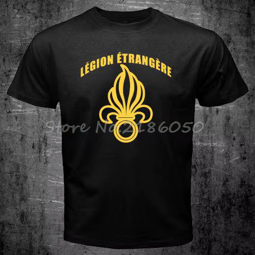 T-shirt en coton Swag des forces spéciales de la légion étrangère française pour hommes