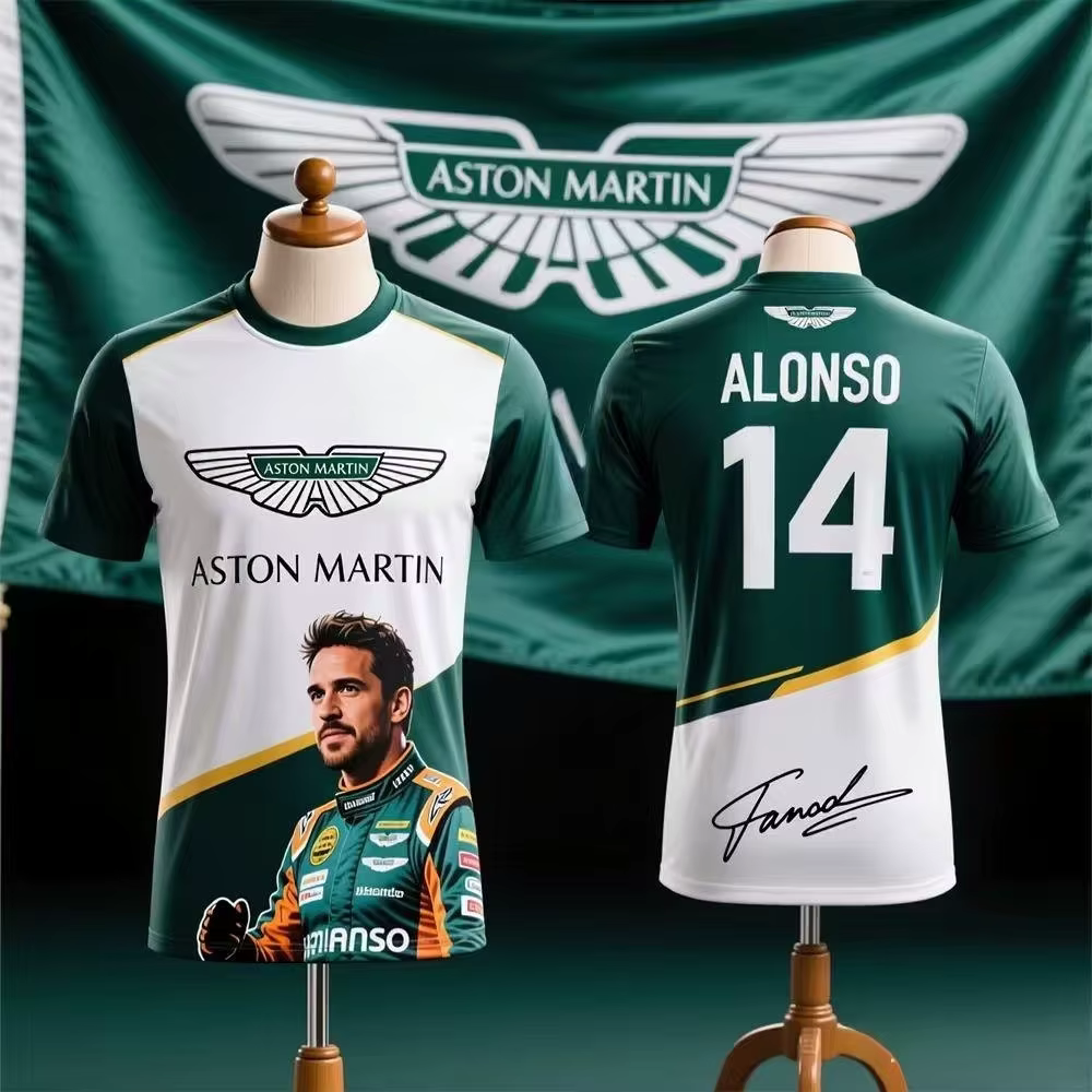 T-shirt Aston Martin Fernando Alonso n° 14