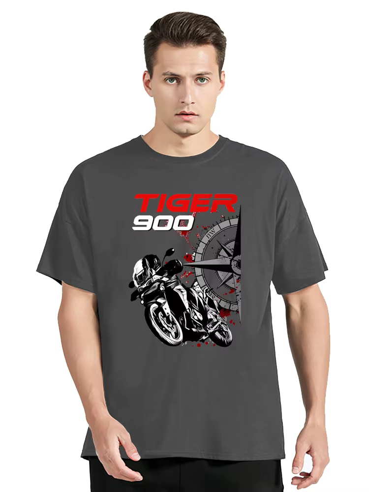 Tiger-T-shirt en coton pour homme