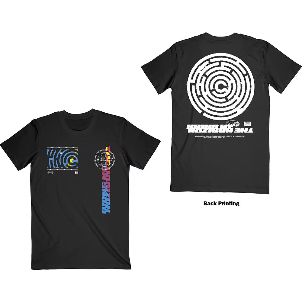 T-Shirt Nun Bring Me The Horizon en coton pour hommes et femmes