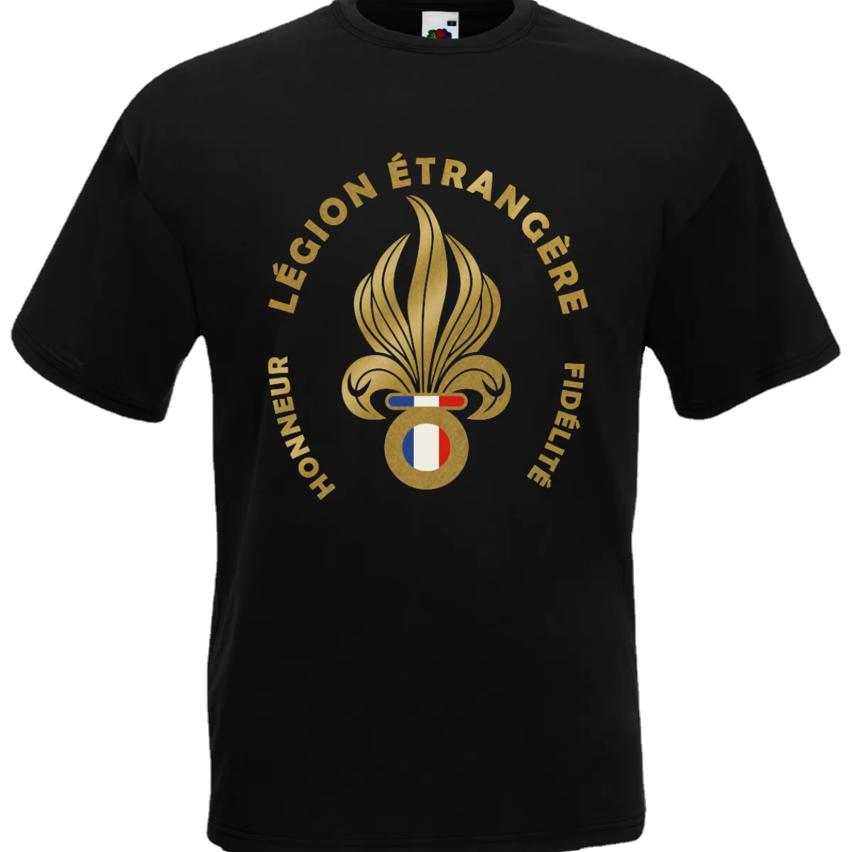 T-Shirt du Régiment des Étrangères Françaises avec Logo Imprimé