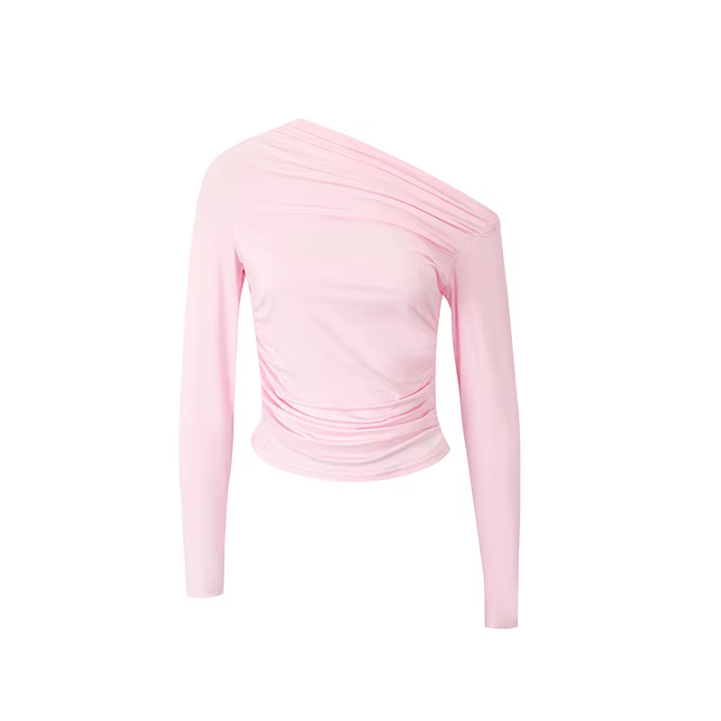T-shirt rose sexy pour femme