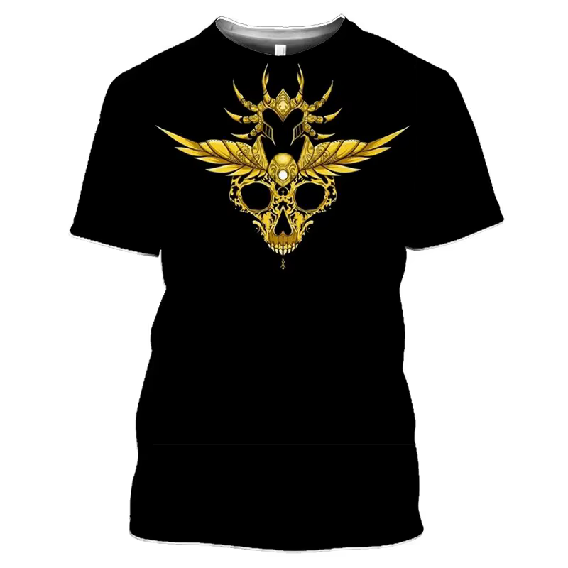 T-shirts imprimés 3D Saint Seiya Anime pour l'été