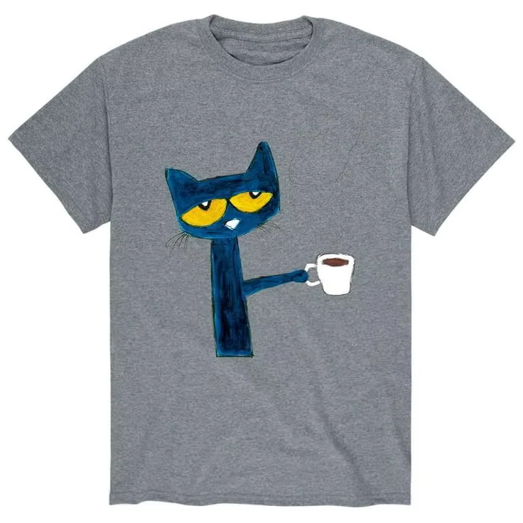 T-shirt graphique Pete le chat « All Groovy » pour hommes et femmes