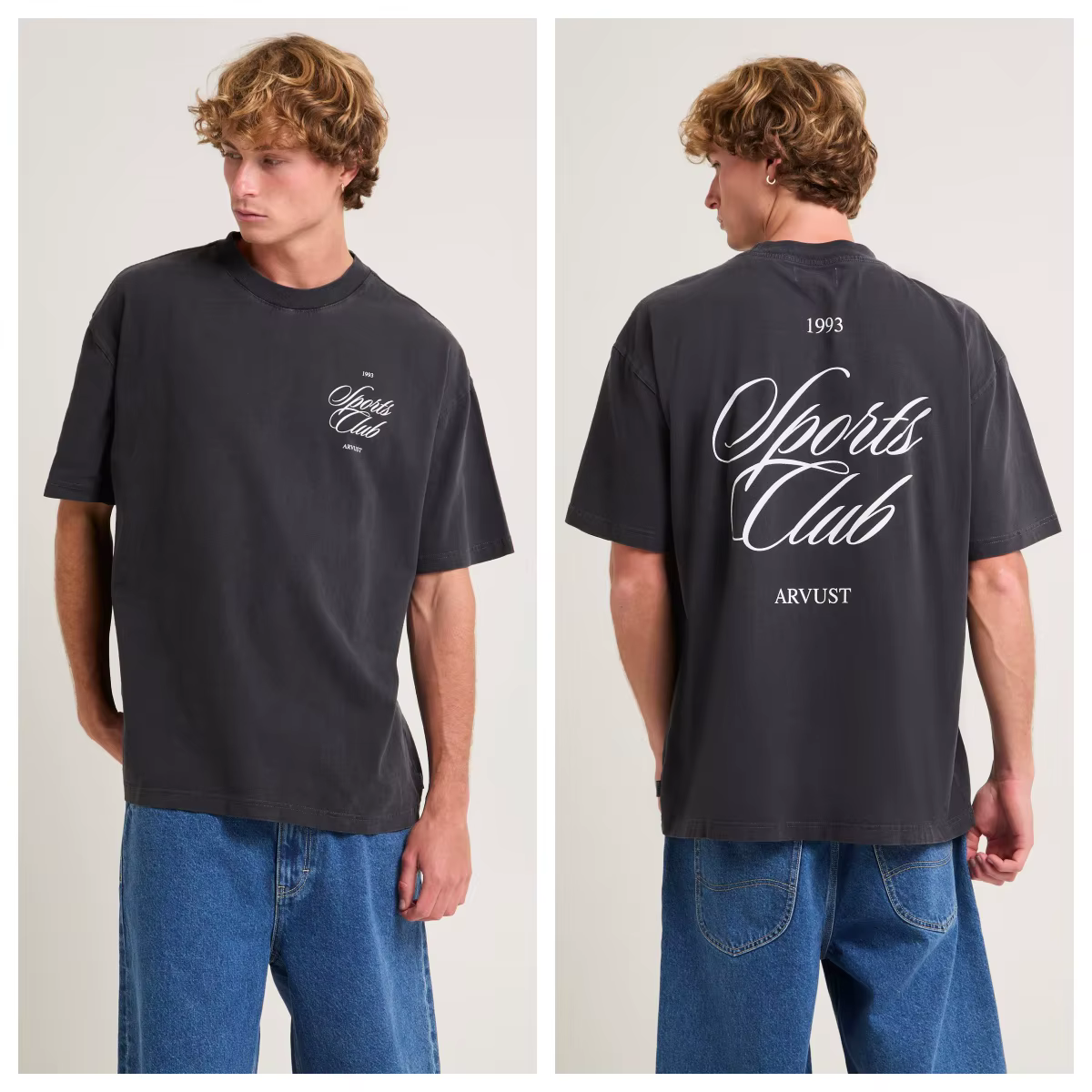 Nouveau T-shirt de club de luxe de haute qualité en pur coton imprimé