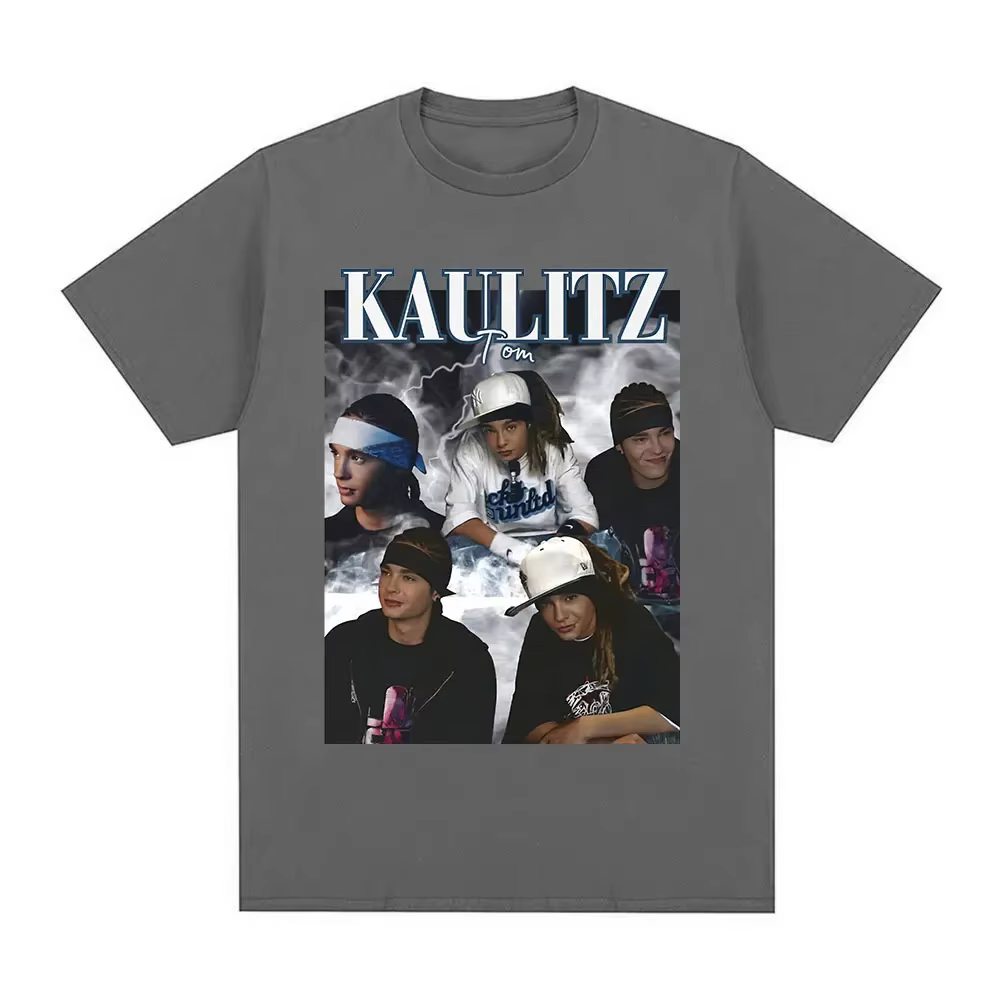 Rock Band Tokio hôtel Tom Kaulitz graphique T-shirt hommes vêtements Hip Hop Punk gothique