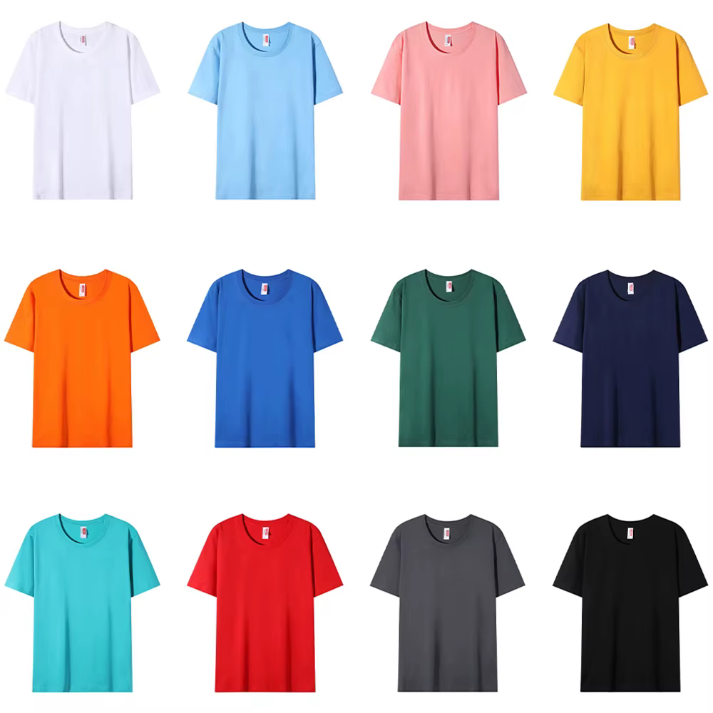 T-shirt unisexe en coton blanc, vente en gros, de haute qualité, en vrac