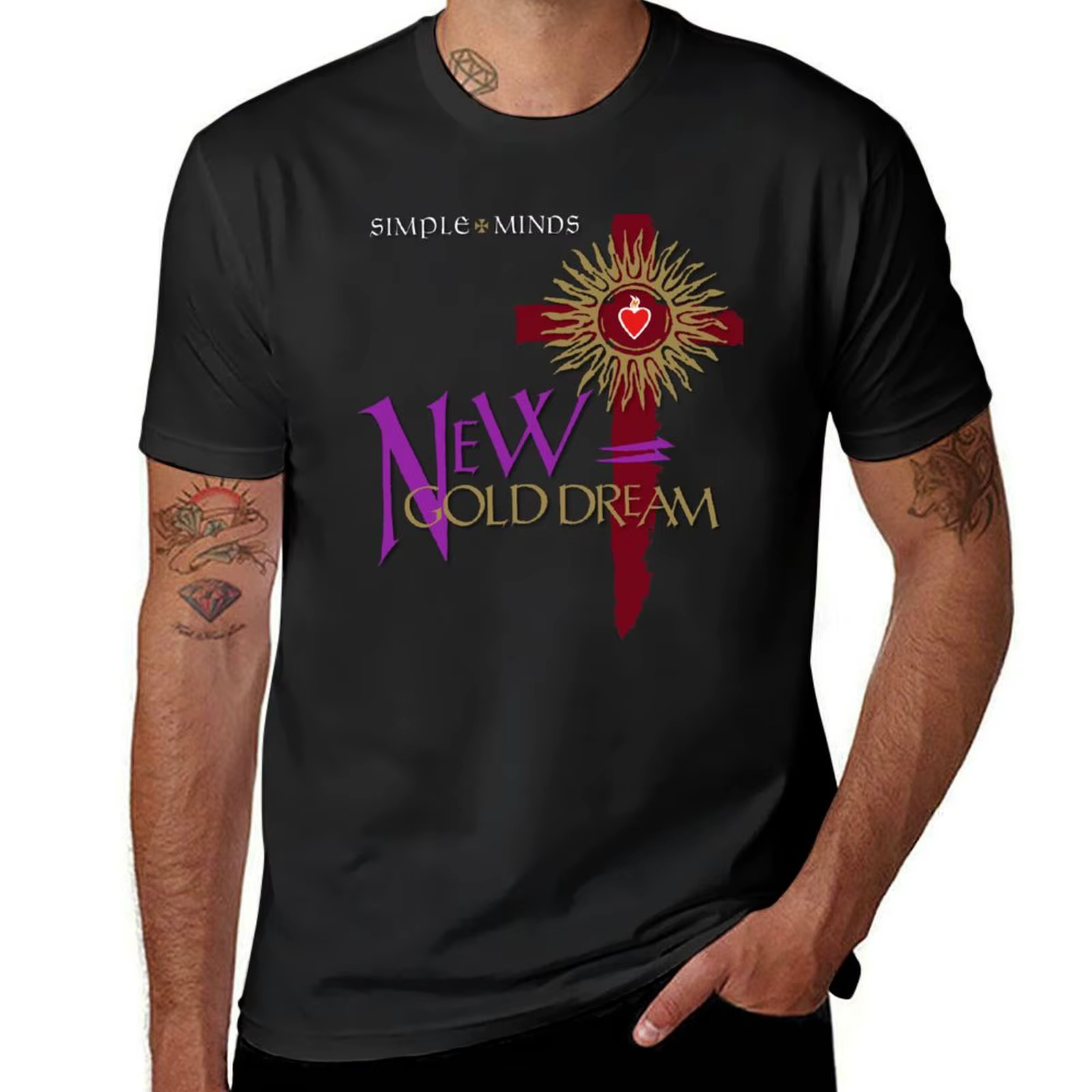 Simple Minds - New Gold Dream 40 T-shirts vierges