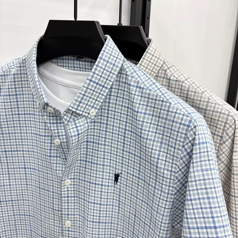 Chemise à manches courtes pour homme en été