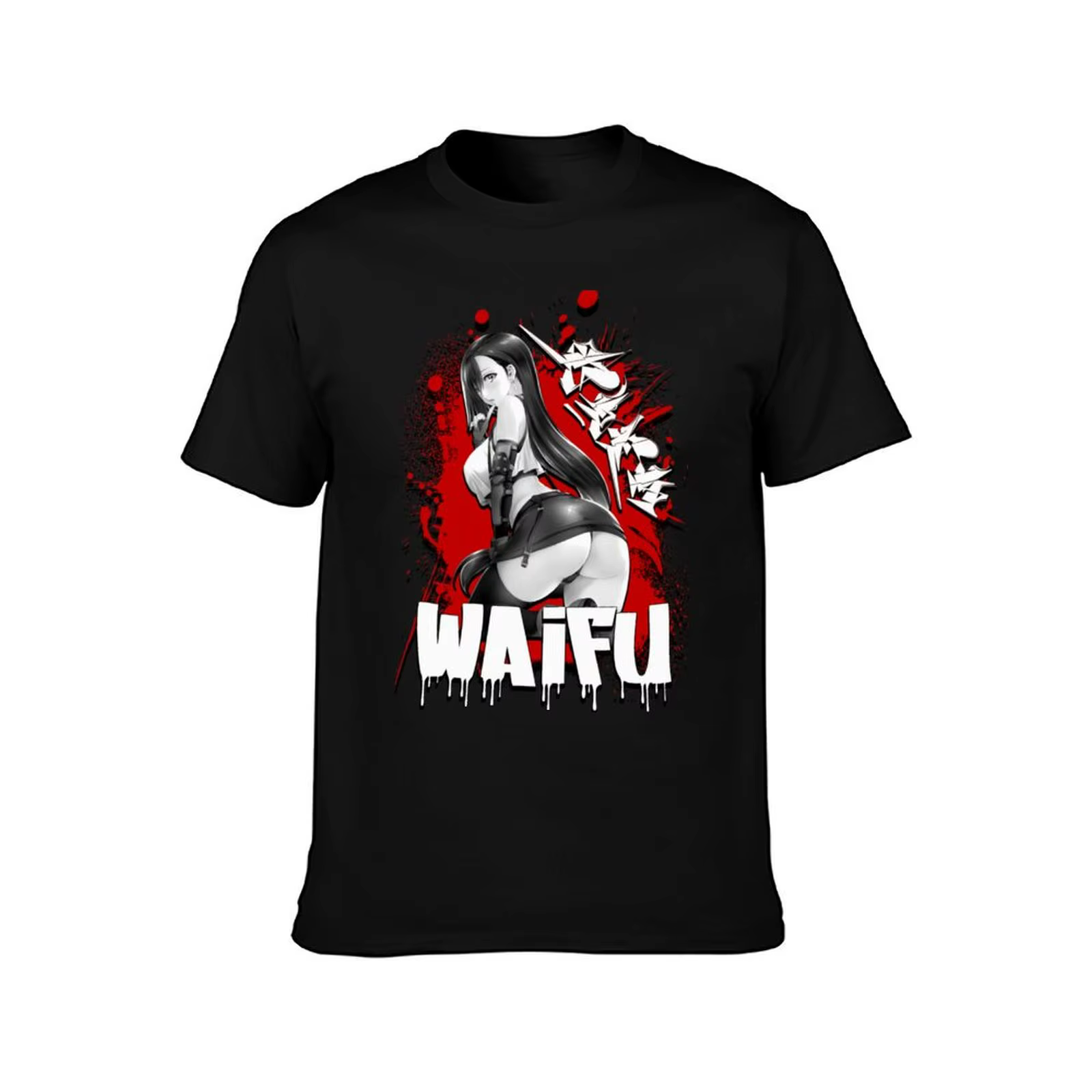 Tanza Lockhart-T-shirt graphique graffiti pour hommes