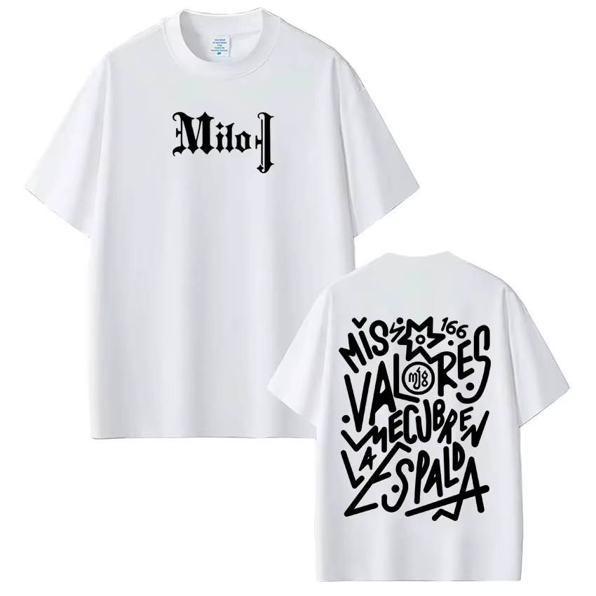 Rappeur Milo J mode graphique T-shirt hommes femmes