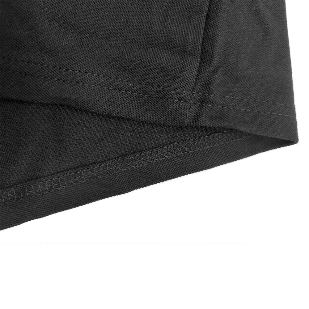 Polo de sécurité été hommes décontracté personnel événement travail vêtements t-shirts coton à manches courtes dessus frais OT-036