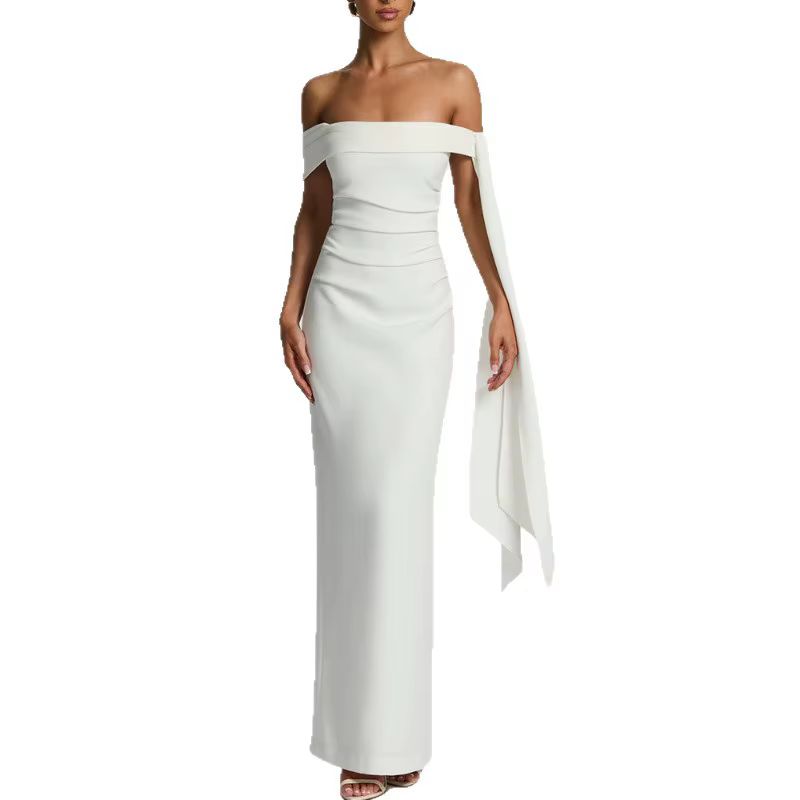 Robe longue bustier tubulaire Sexy pour femmes