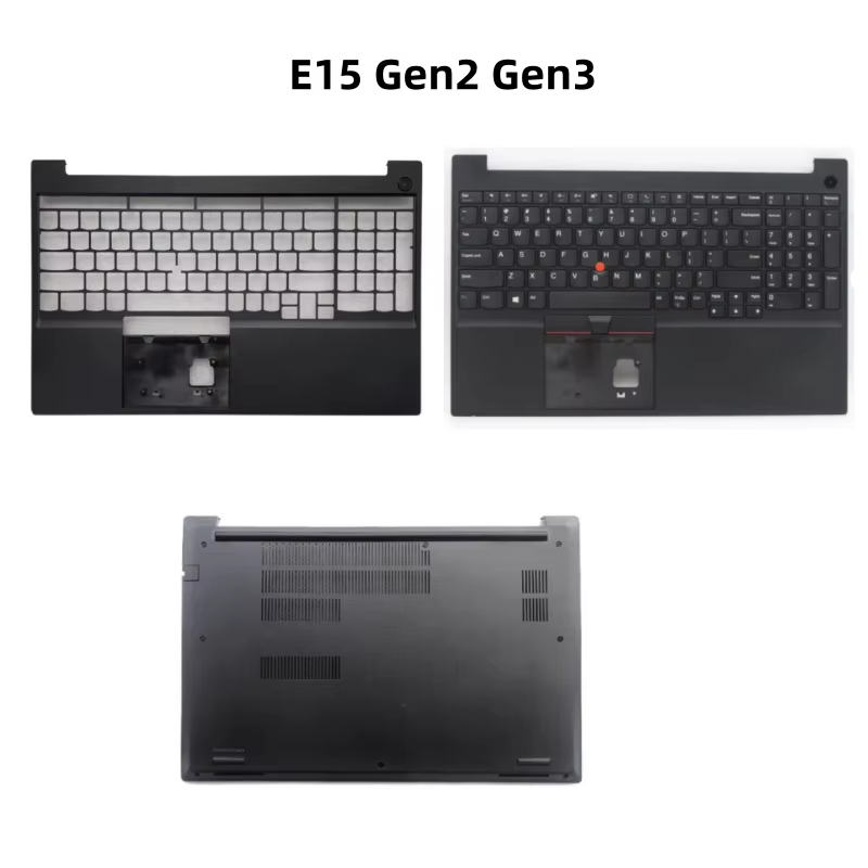Nouveau boîtier supérieur repose-paume coque inférieure supérieure pour Thinkpad E15 Gen2 Gen3 coque