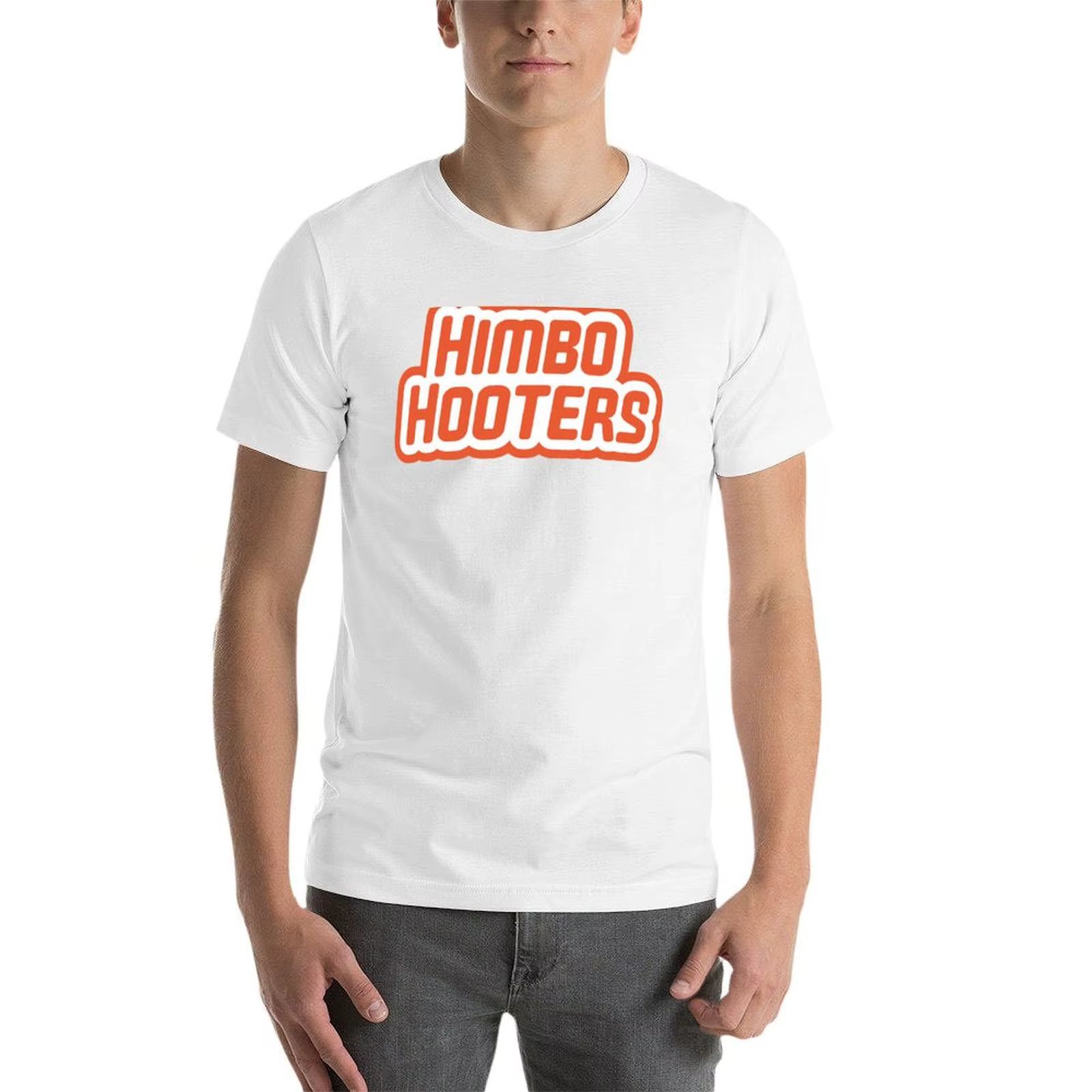 T-shirt Himbo Hooters (Orange) personnalisé