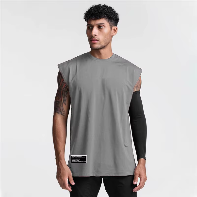 Gilets de musculation en maille respirante à séchage rapide pour hommes