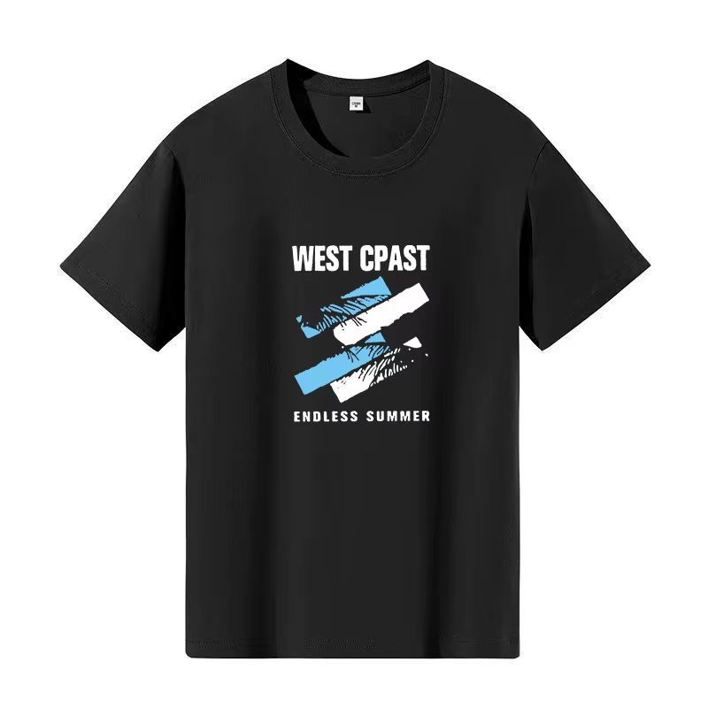 T-shirt homme en soie glacée à manches courtes
