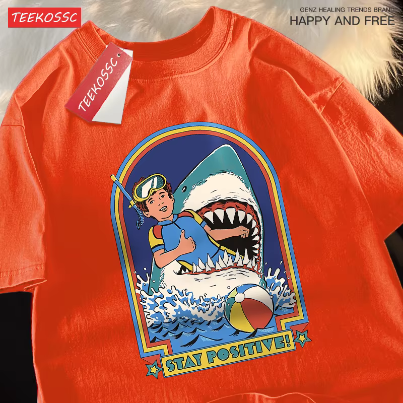 T-shirt en coton pour hommes et femmes