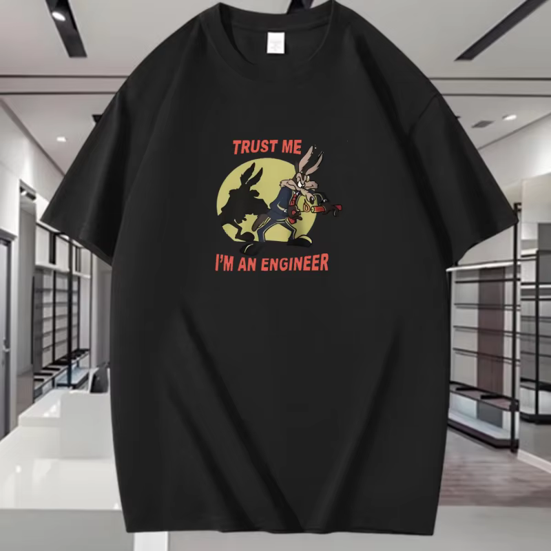 T-shirt de mode streetwear de luxe d'été 100% coton pur