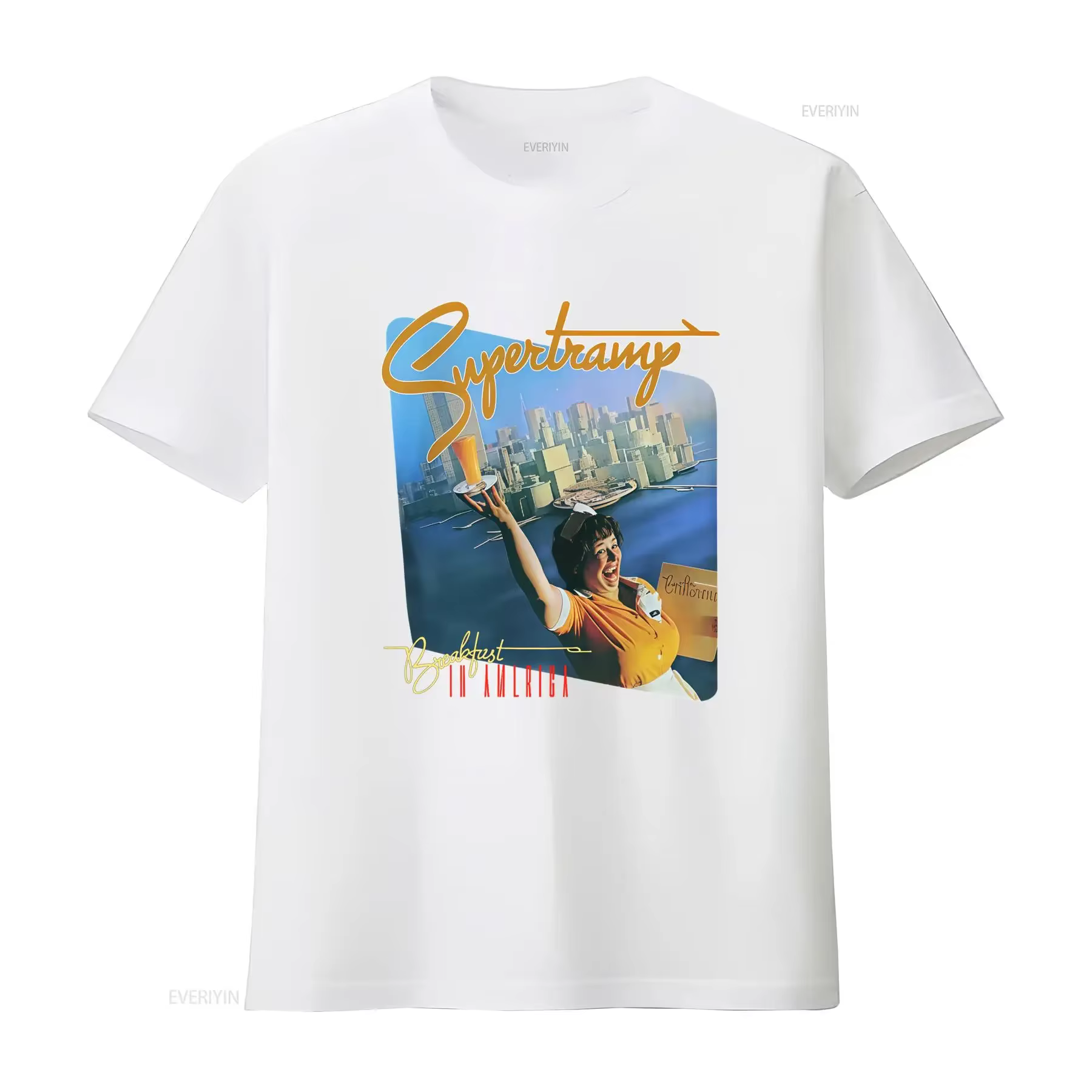 T-shirt Supertramp Breakfast In America Rock Band