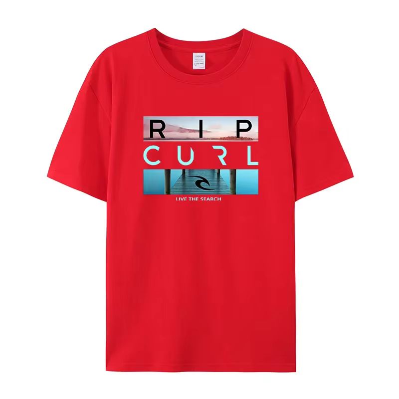 T-shirt Rip Livethe Search Beauty Curl pour hommes