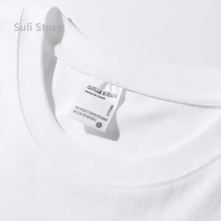 T-shirt à manches courtes en coton robuste pour hommes