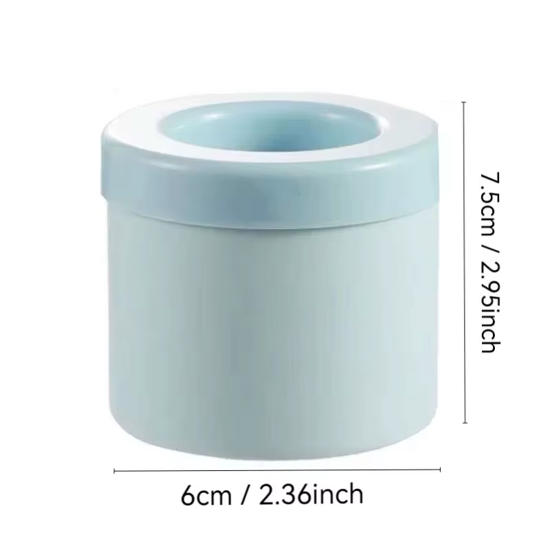 Moule à glaçons rond en Silicone, seau à glace d'été fait maison, bricolage, réfrigérateur, machine à glaçons, moule à glaçons créatif, outils de bar