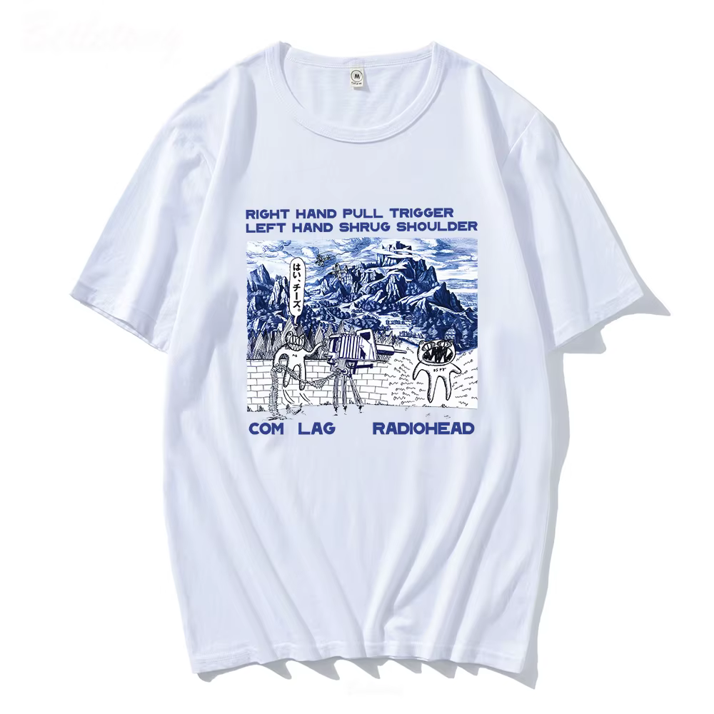 Radiohead-T-shirt pour homme et femme