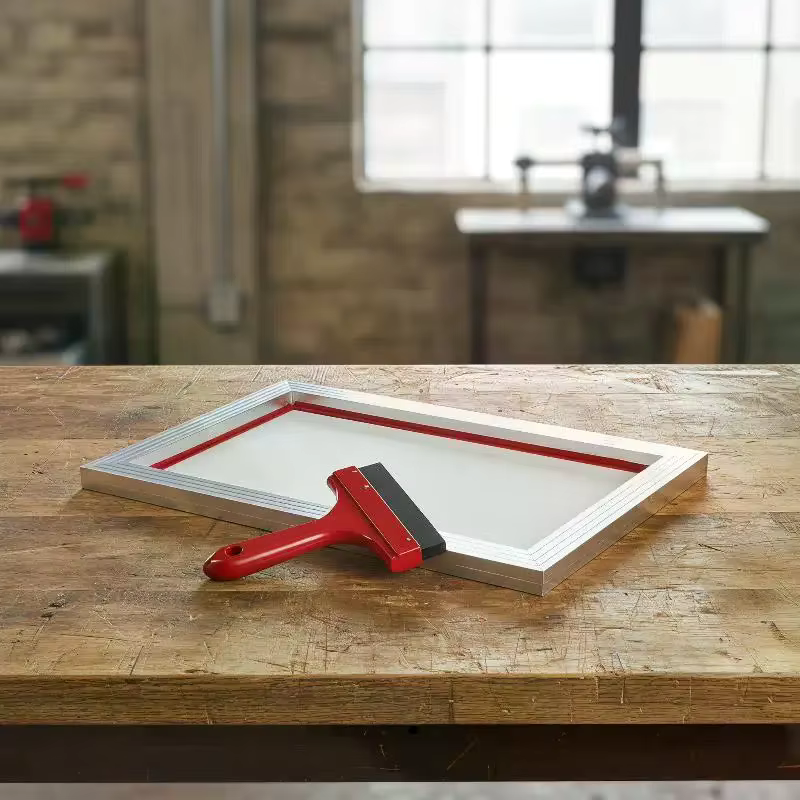 Cadre de sérigraphie en aluminium pour T-shirt, idéal pour le bricolage et les projets professionnels à domicile, maille premium 20x24 pouces, facile à nettoyer