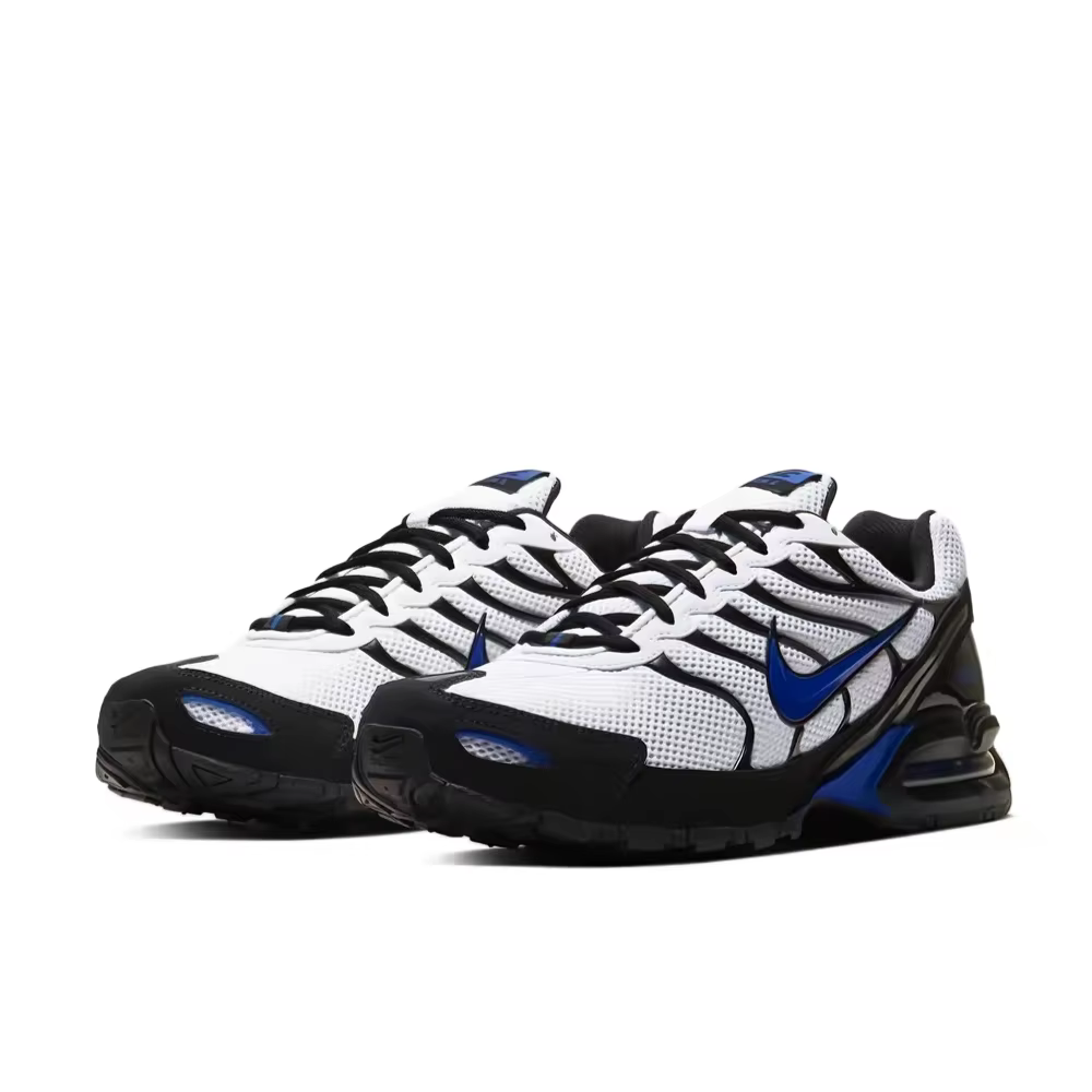 Nike Air Max Torch 4 Chaussures de course pour hommes – Noir/Blanc/Bleu