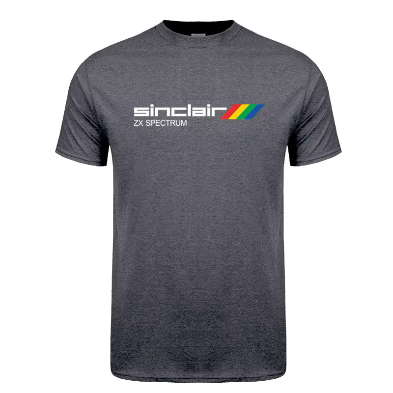 Sinclair Zx spectre T-shirt hauts été à manches courtes coton homme
