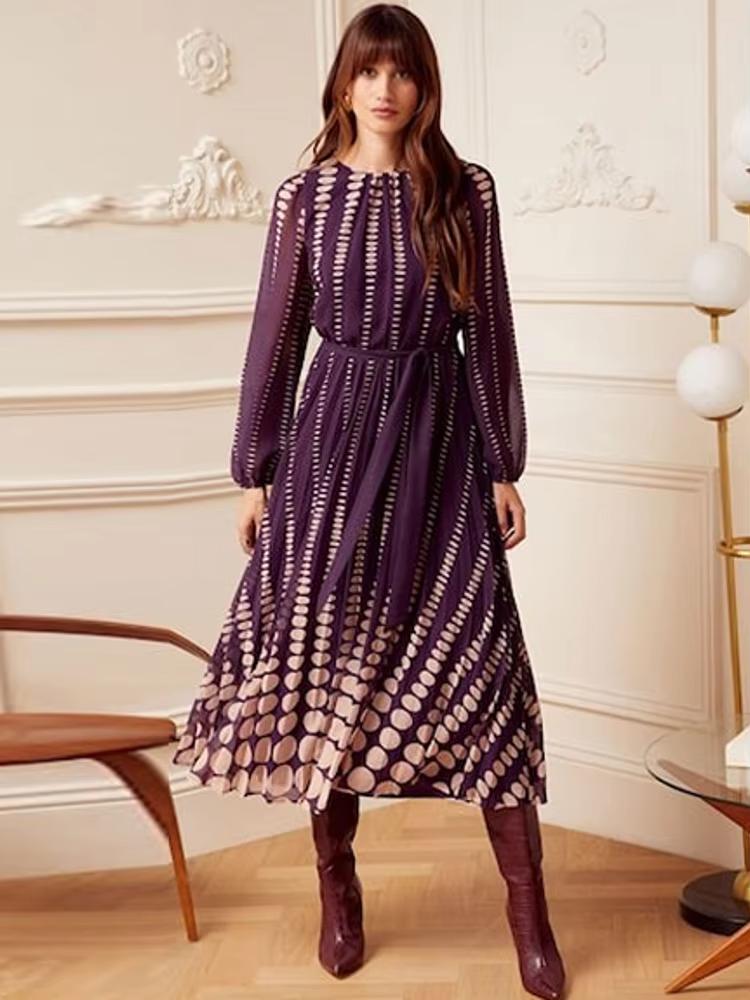Robe africaine en polyester pour femmes