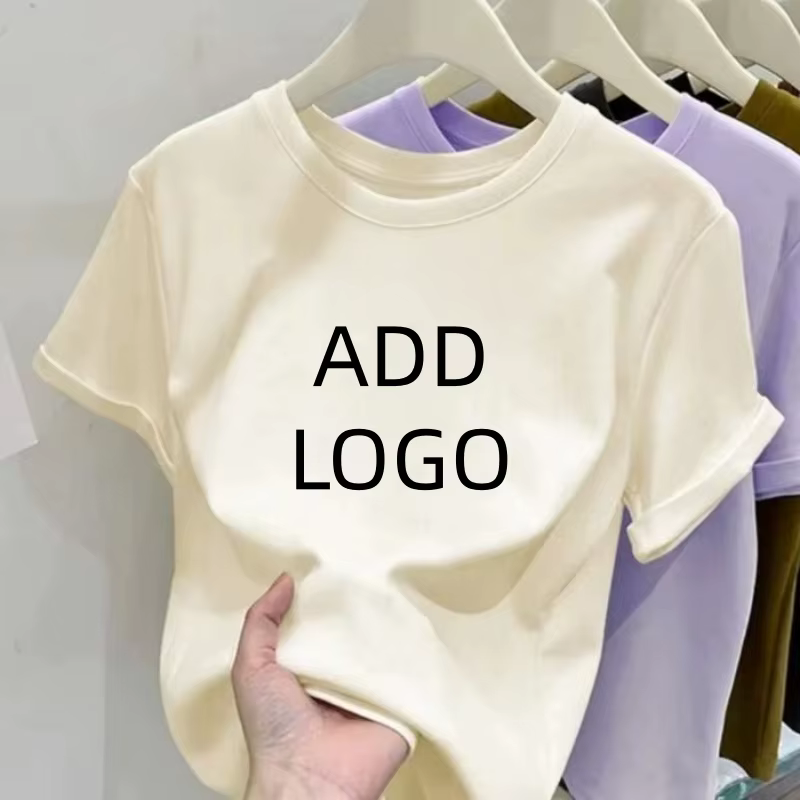 T-shirt en coton personnalisé pour femme