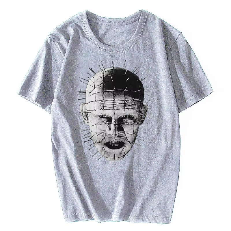 Hellraiser-film Pinhead-Close T-shirt-marque col rond mode décontracté haute qualité impression T-shirt