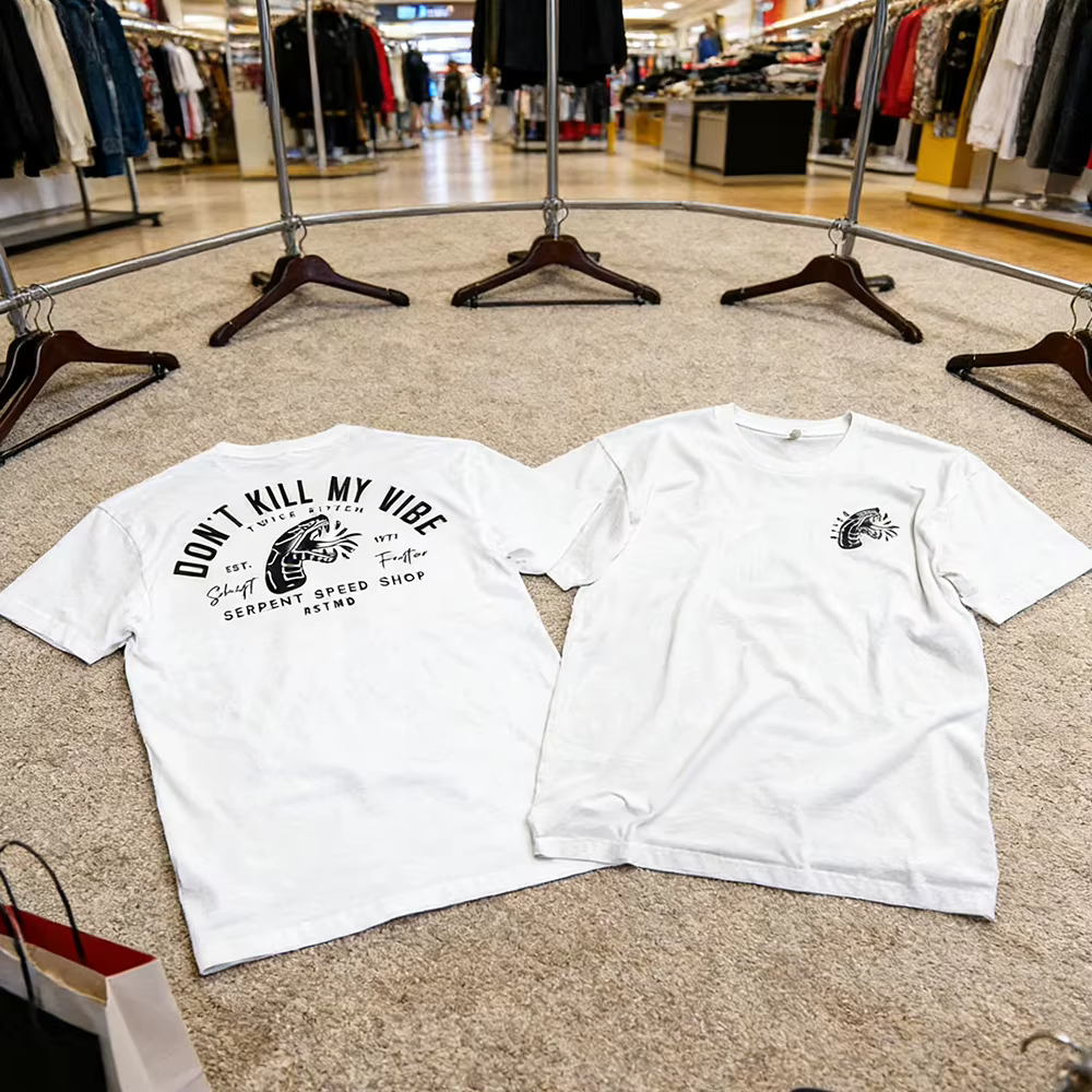 T-shirt blanc pour homme