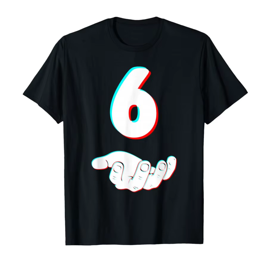 Drôle 67 Six Seven Meme Couple correspondant Halloween Costume T-shirt pour hommes femmes 100% coton t-shirts à manches courtes hauts 1002-1