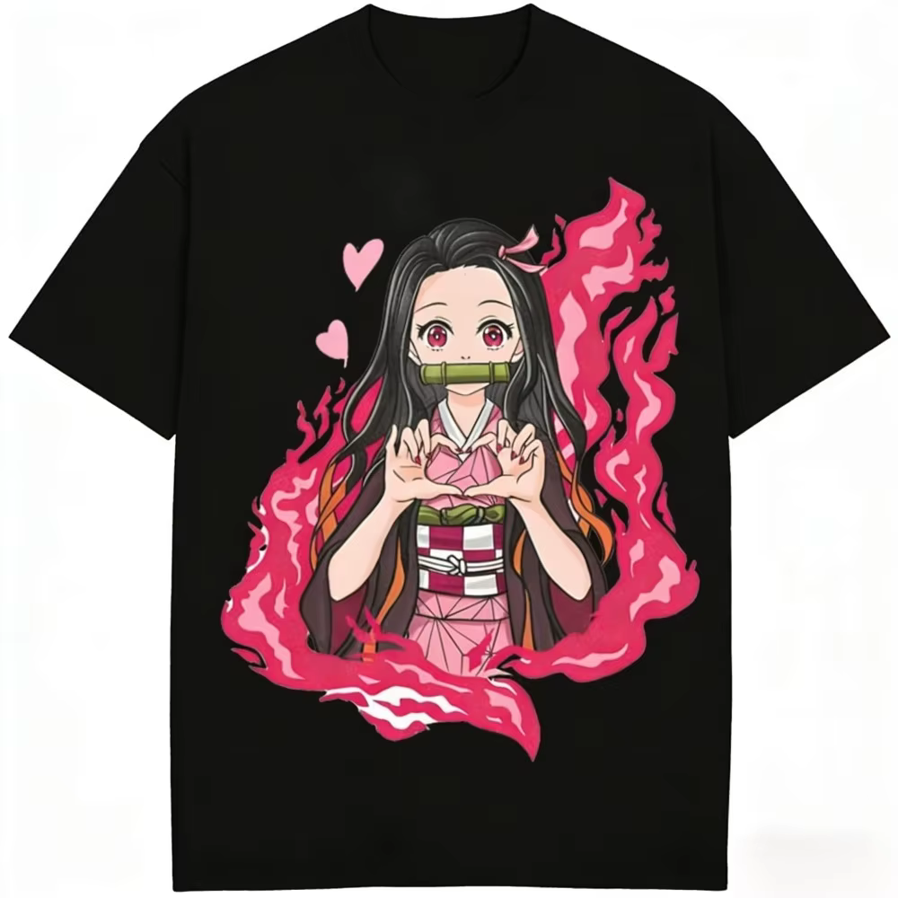 T-shirt Demon Slayer Nezuko Kamado Pure Woman