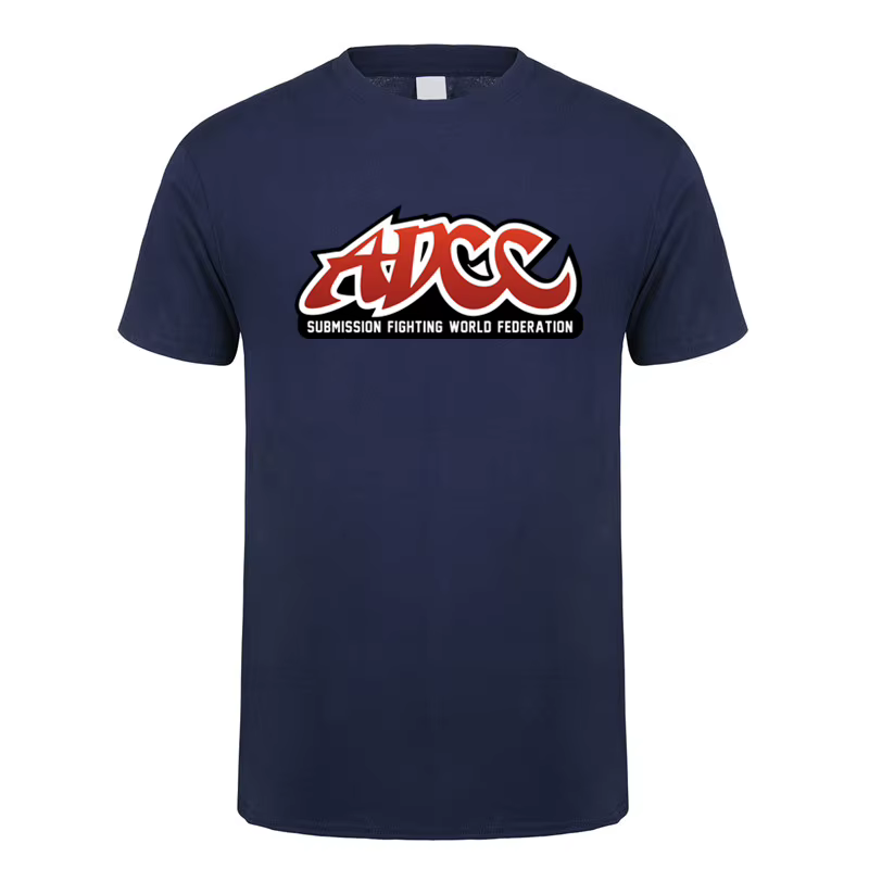ADCC Submission Fighting World Federation T Shirt Men Women Cotton Streetwear Short Sleeve Gift Summer T-shirt Man Tops LH-660