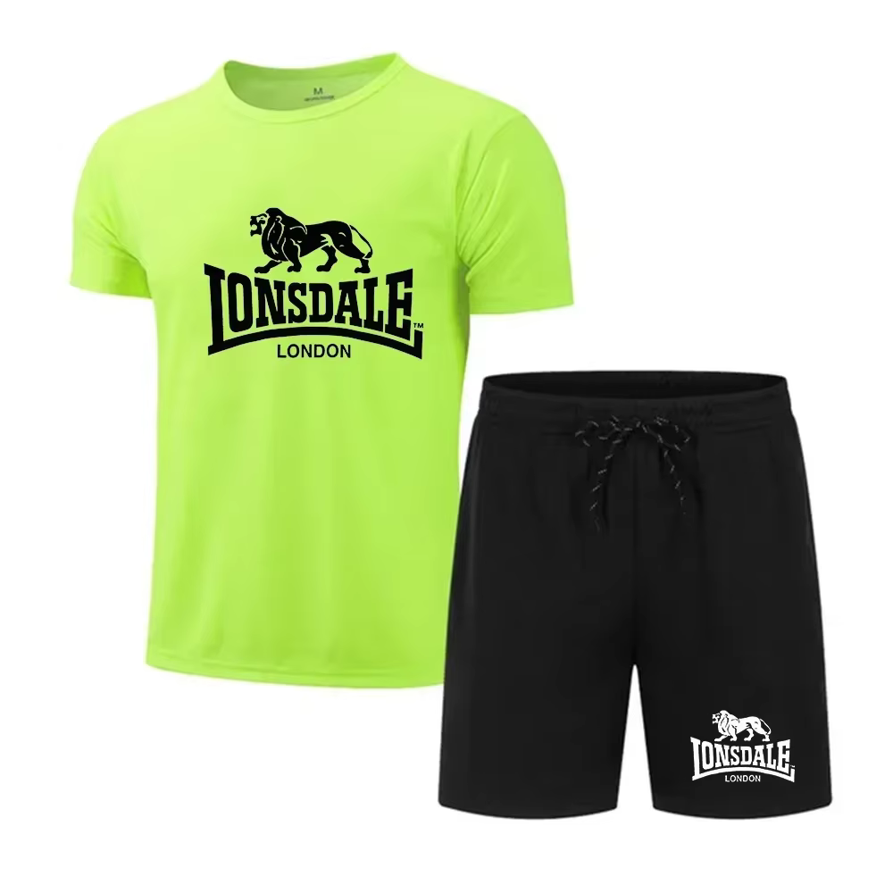 Ensemble T-shirt et short d'été pour hommes