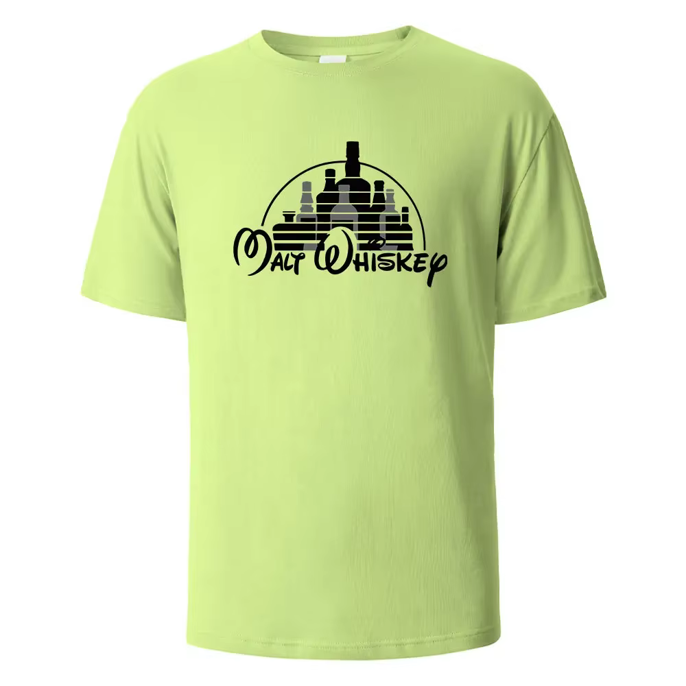 T-shirt imprimé drôle Walt Whisky pour hommes et femmes