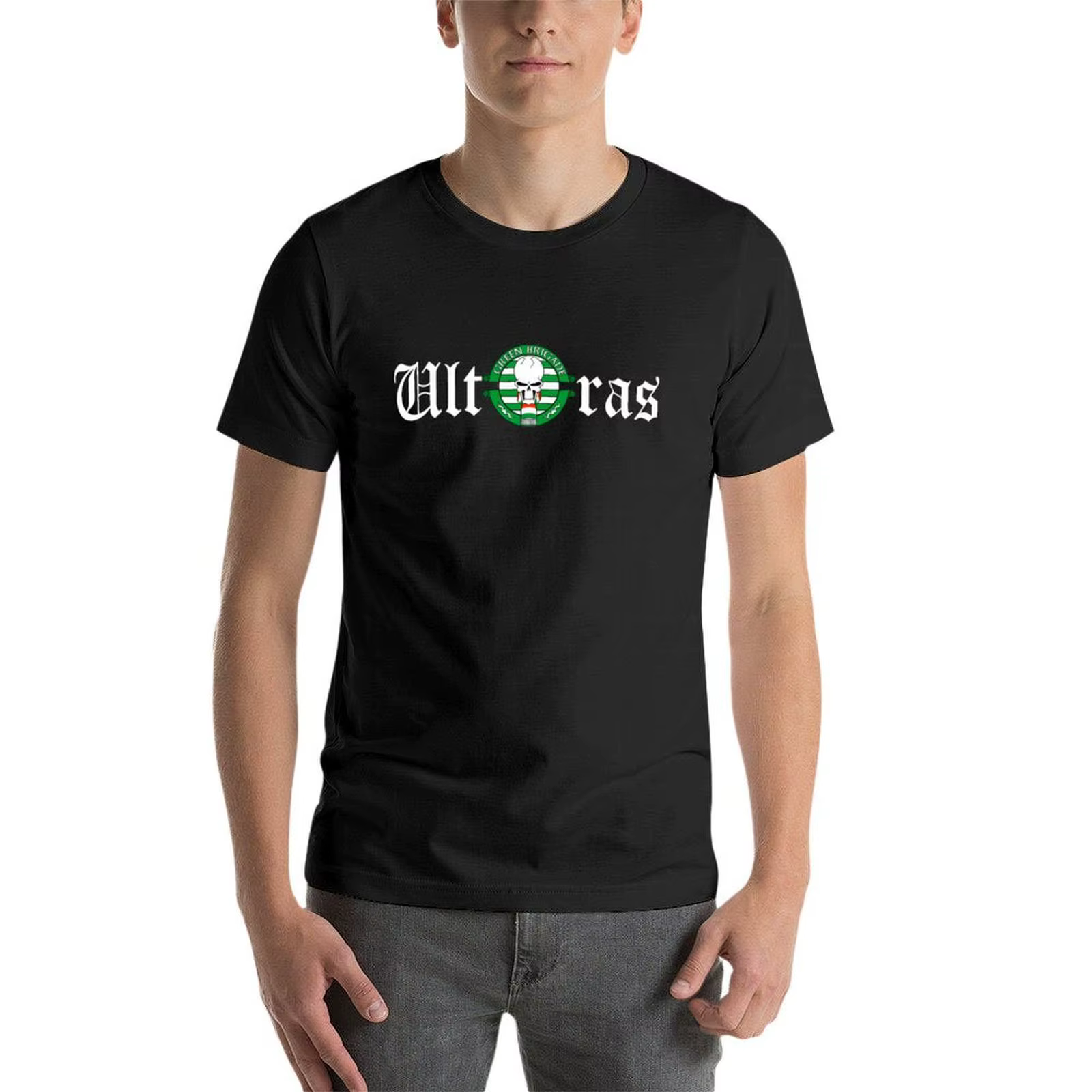 T-shirt graphique Green Brigade pour homme, essentiel