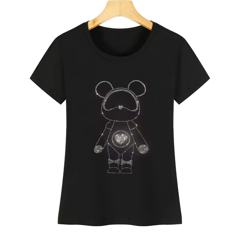 T-shirt d'été à manches courtes pour femmes