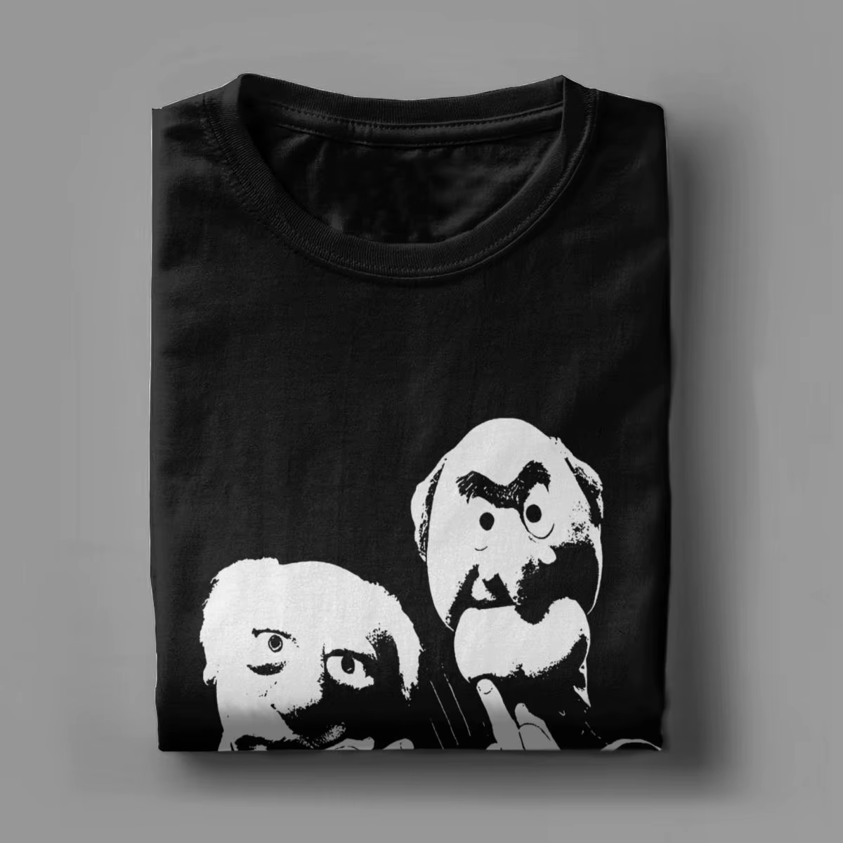 Intensiler et Waldorf-T-Shirt à Manches Courtes et Col Ras du Cou pour Homme