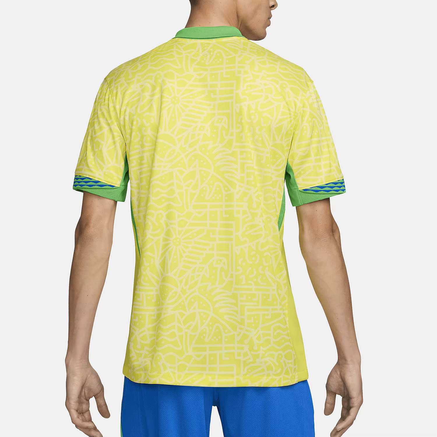 Nike produit authentique Dri-FIT maillot de football respirant pour hommes FJ4284-706