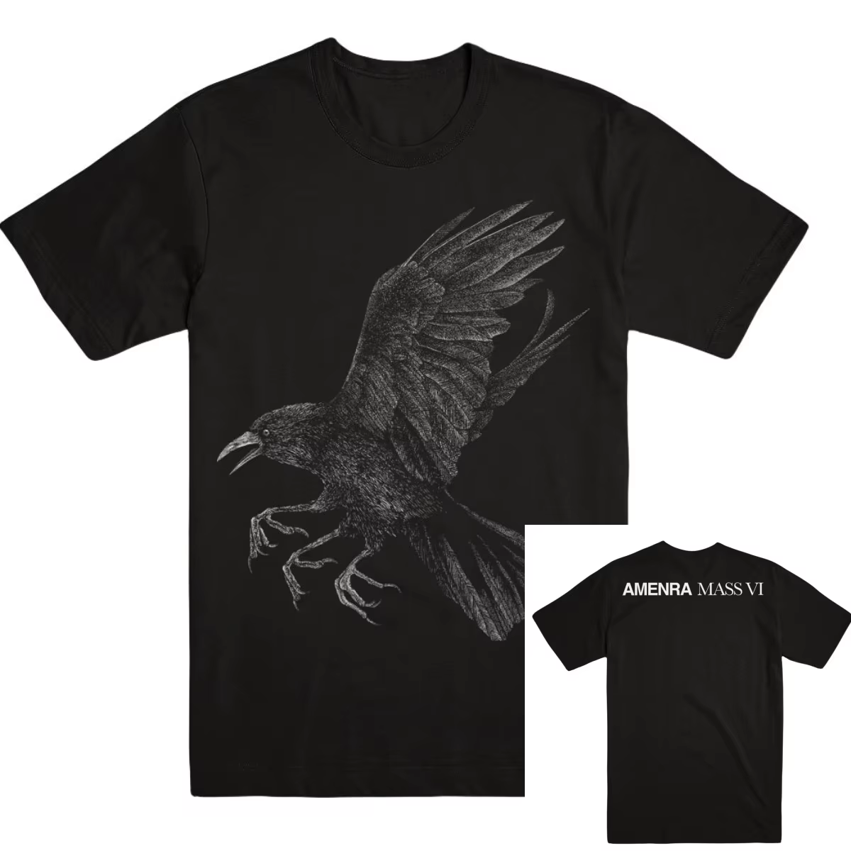 Galg AMENRA Band T-Shirt en coton avec motif pour hommes et femmes