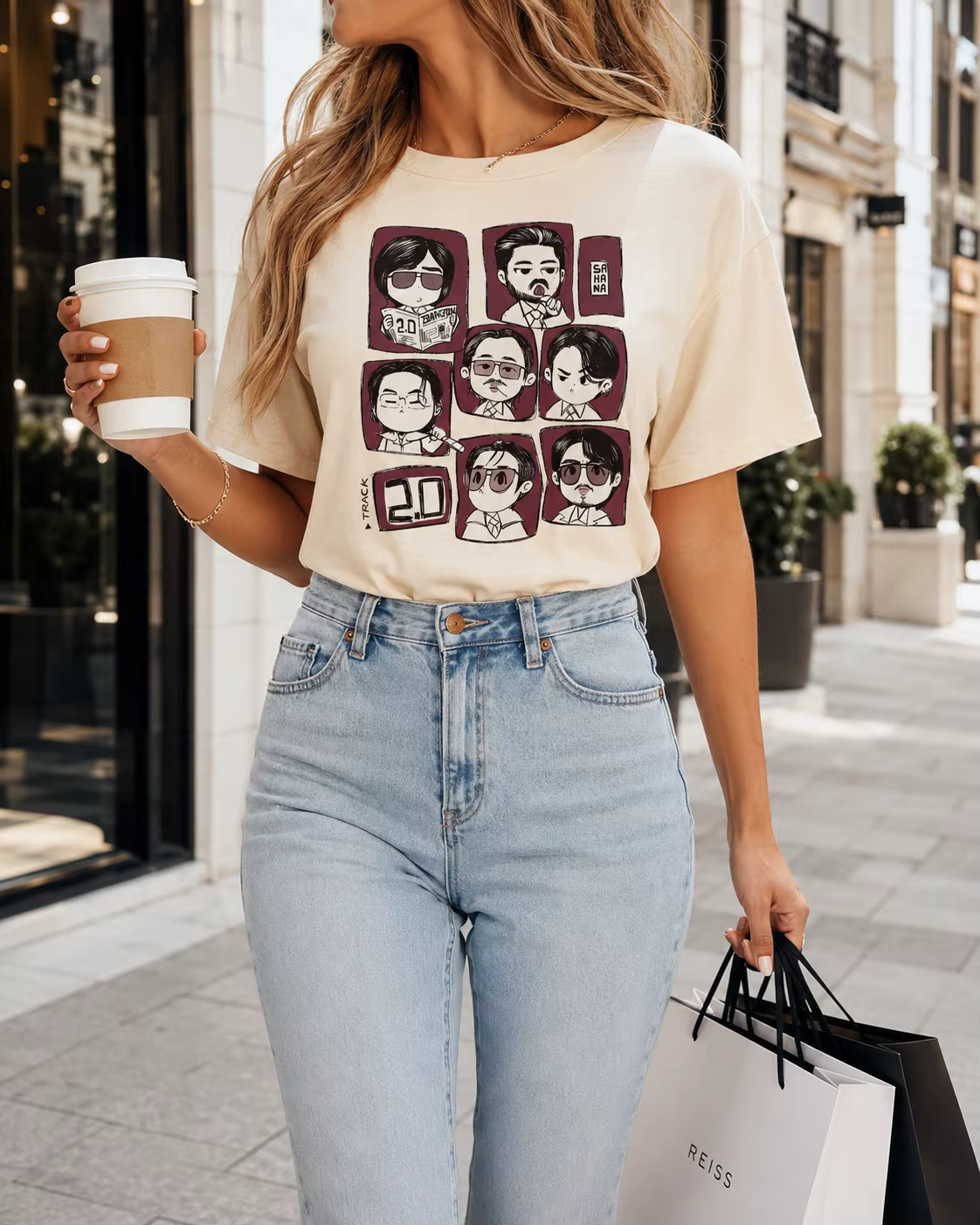 T-shirt Kawaii Y2K pour femme
