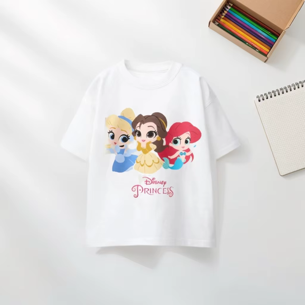 T-shirts de princesse Disney