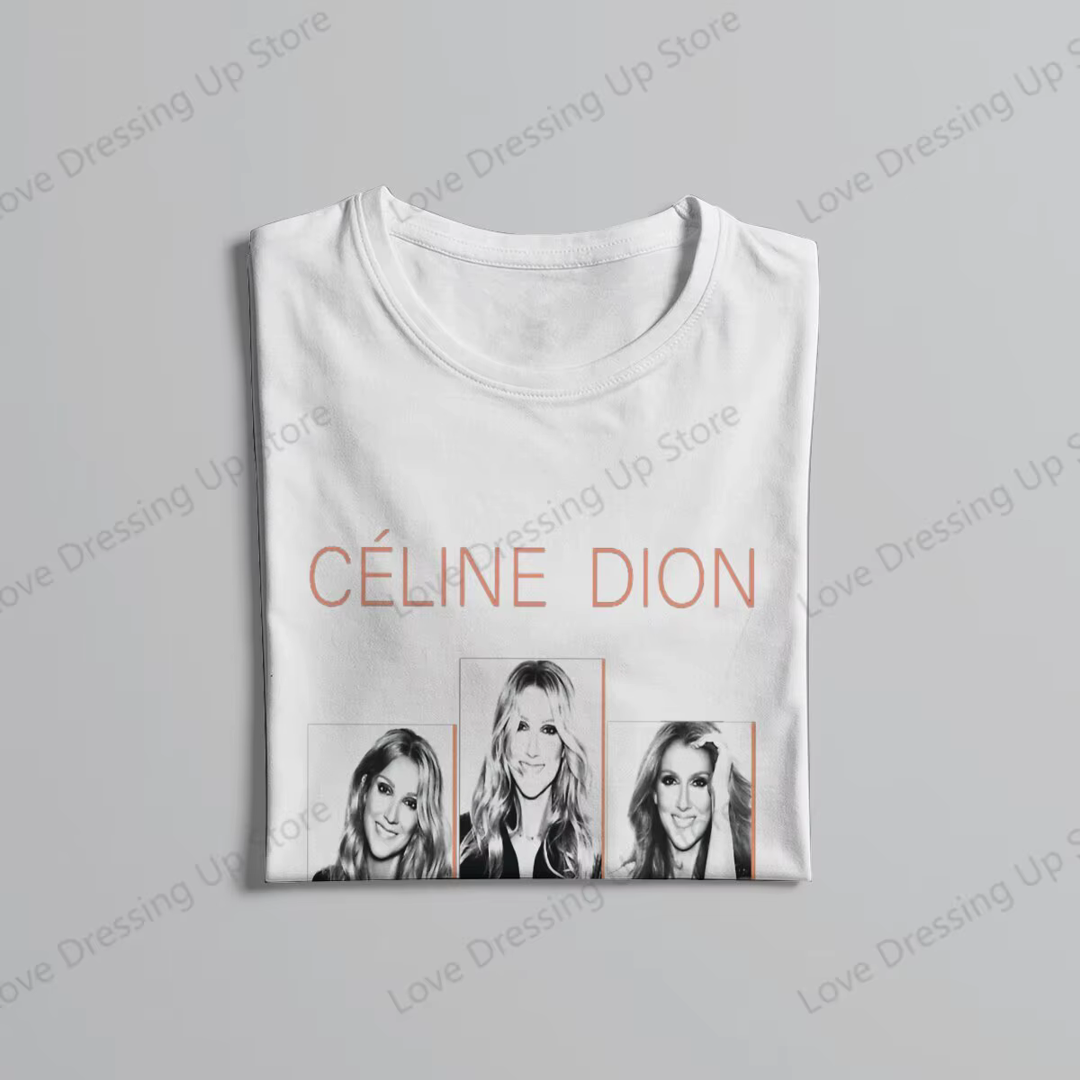 Céline dion métal drôle grand coton imprimé hommes t-shirt à manches courtes t-shirts Titanic film hauts Hipster