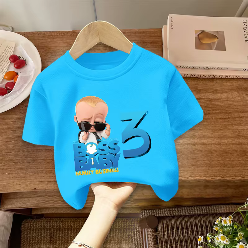 T-shirt mignon Baby Boss pour garçons